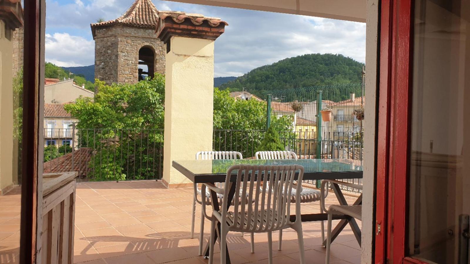 Casa Lola - Terraza Panoramica En El Centro Del Pueblo Apartment Sant Joan de les Abadesses Exterior photo